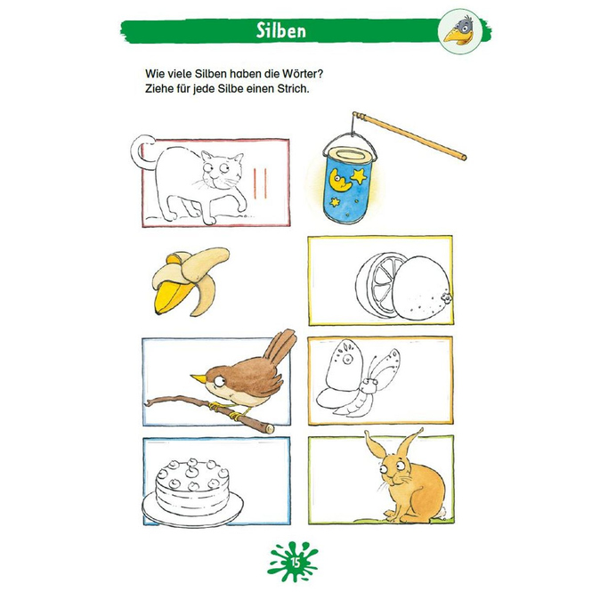 Mein großes Deutschbuch mit Rabe Linus - 1. Klasse