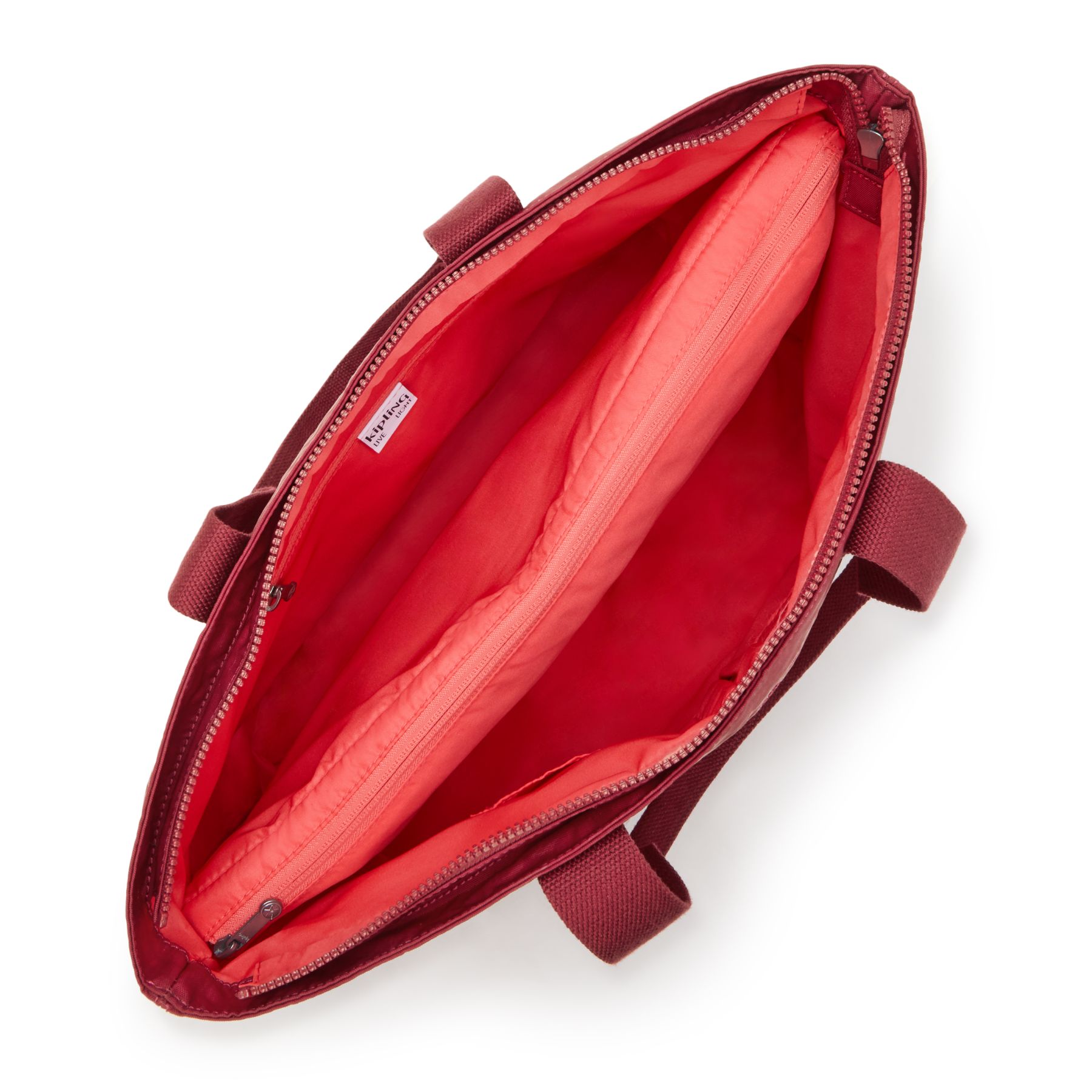COLISSA UP Grand fourre-tout avec compartiment pour ordinateur portable - Funky Red