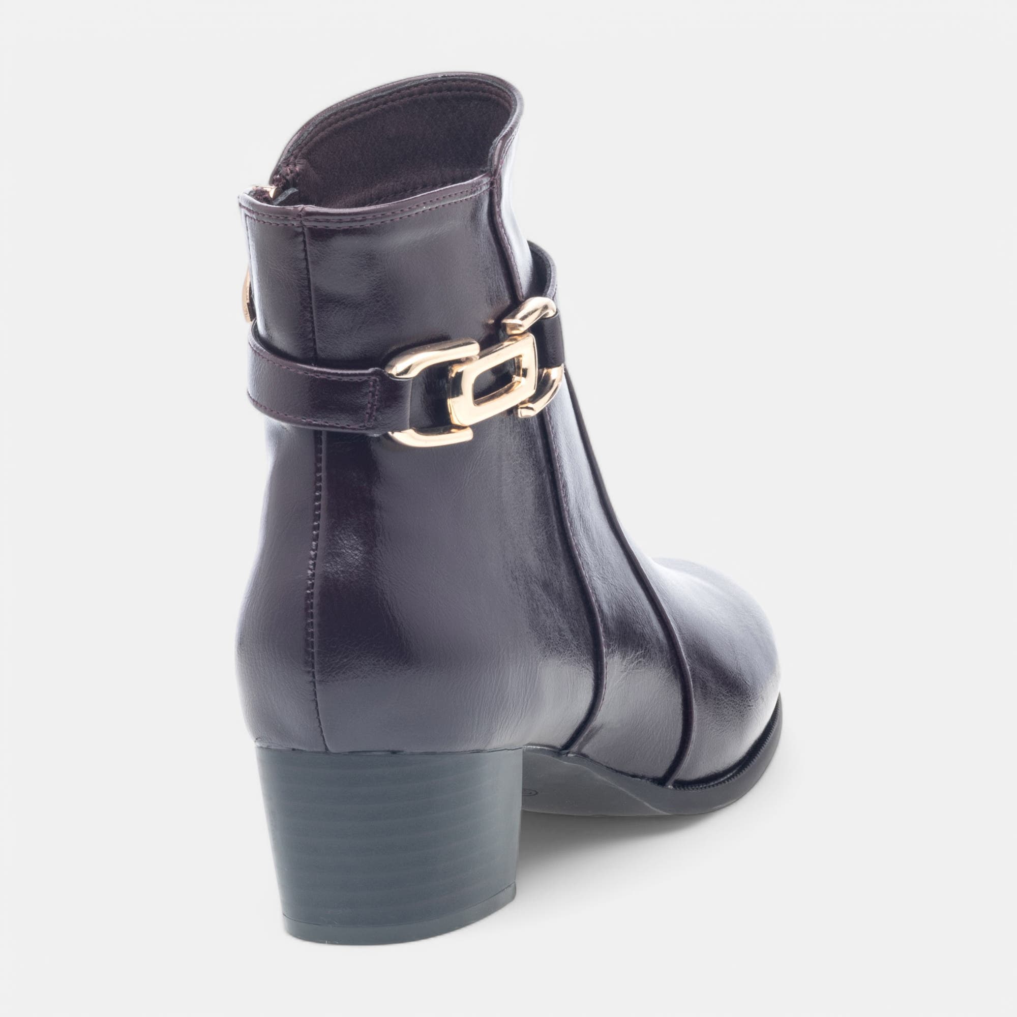 Bottines Femme bordeaux