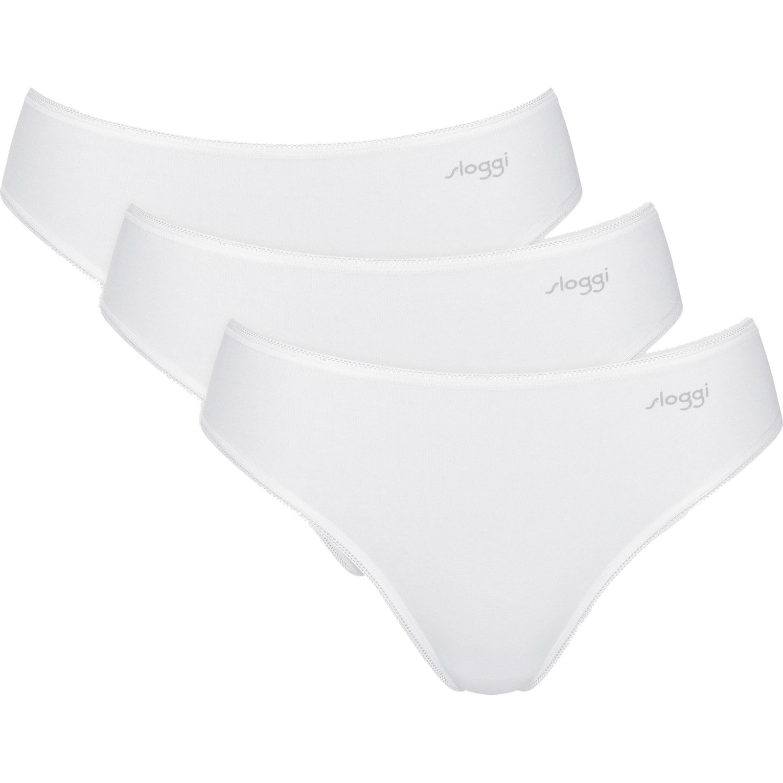 Sloggi Damen-Slip 3er Pack Pure Comfort Tai