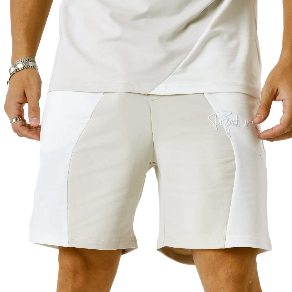 Project X Paris Short Blanc/Beige Homme Project X Paris 2340048