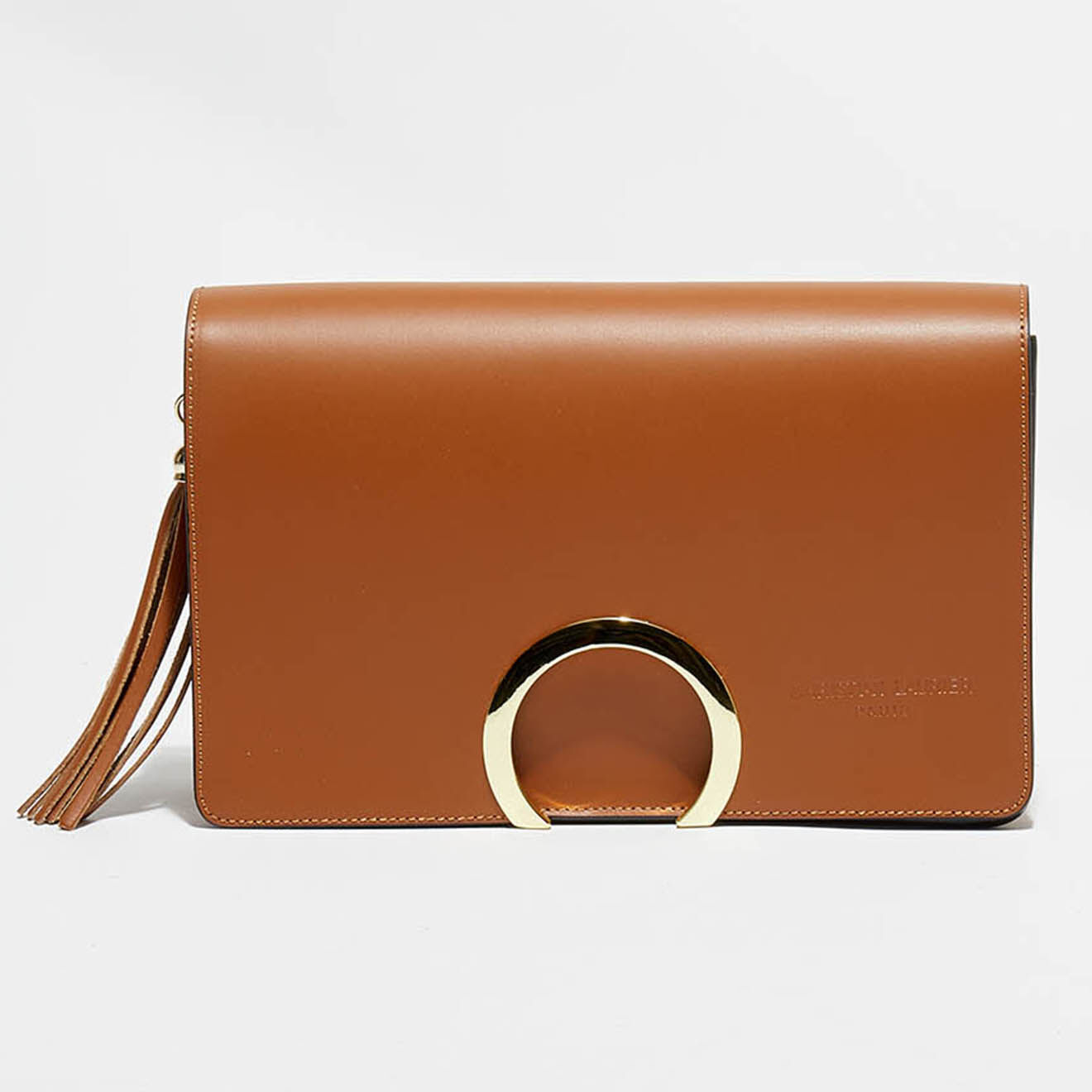 Christian Laurier Sac bandoulière en Cuir Yara camel - 28x17x8 cm