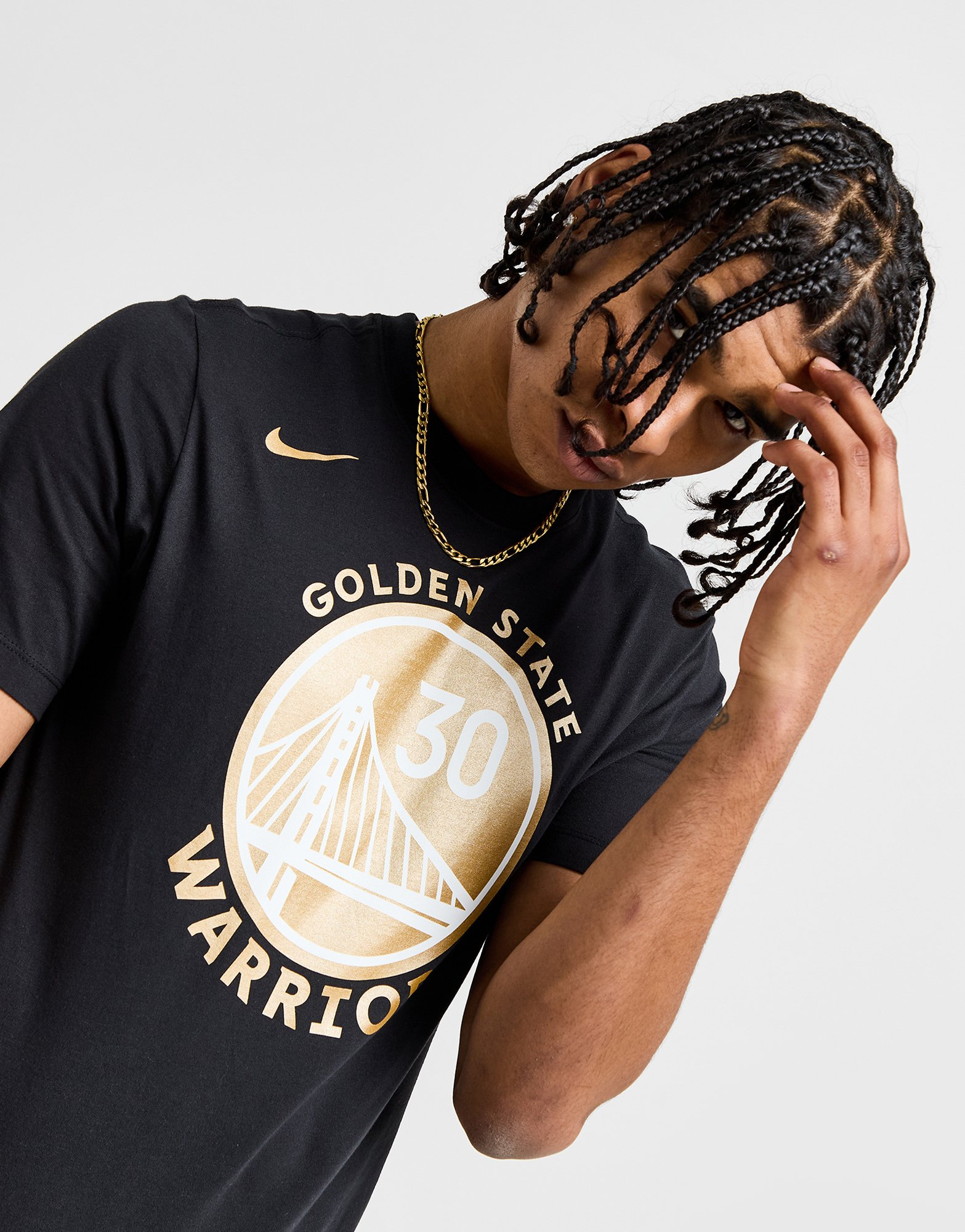 Nike T-shirt NBA Golden State Warriors Curry #10 Homme