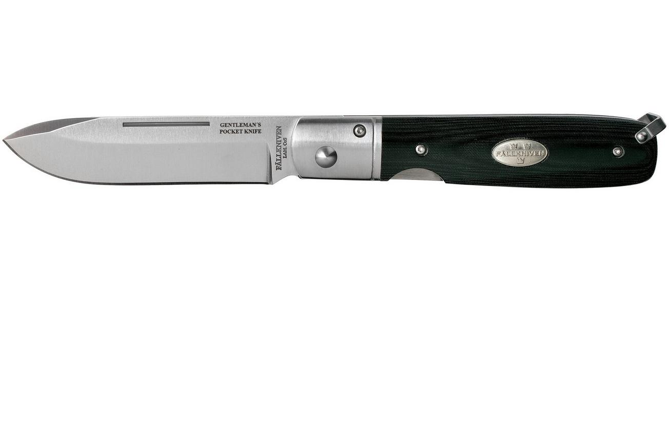 Fallkniven GP Gentleman's Pocket knife, black micarta