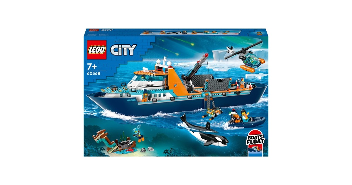 LEGOCity - Poolonderzoeksschip Constructiespeelgoed  (60368)