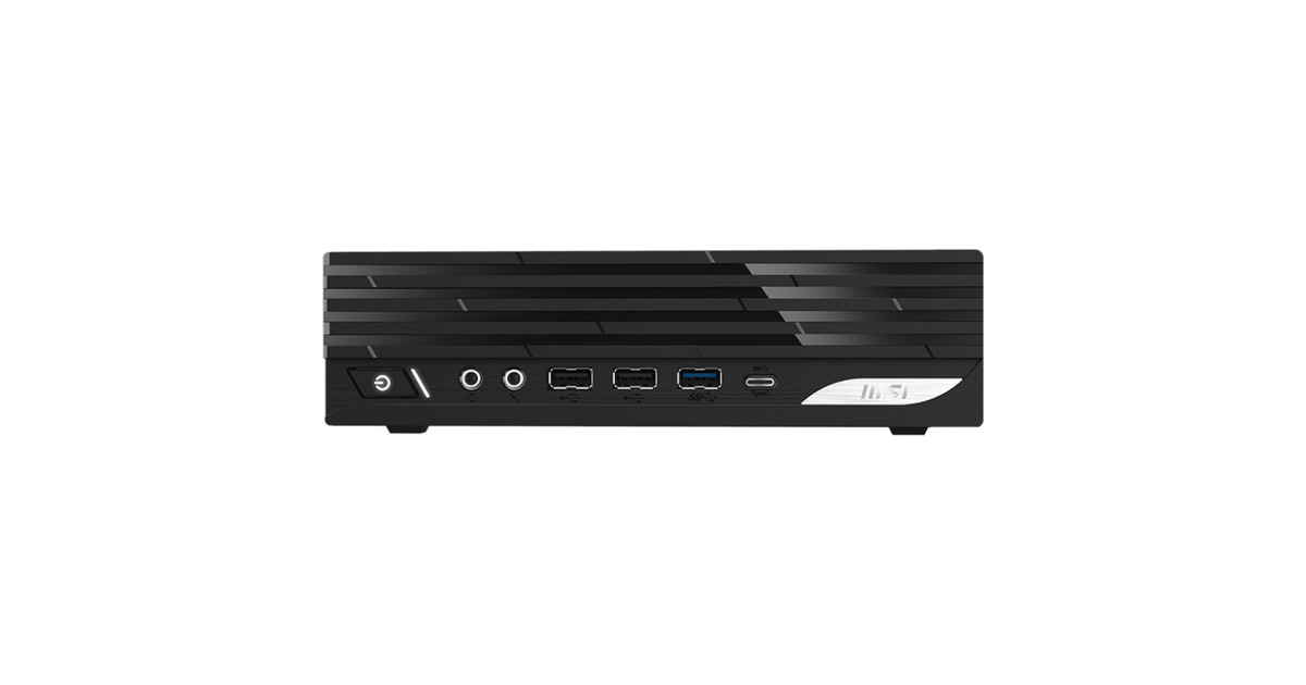 MSIPro DP21 14M-1044EU pc-systeem  (Zwart | Core i5-14400 | UHD Graphics 730 | 8 GB | 512 GB SSD)