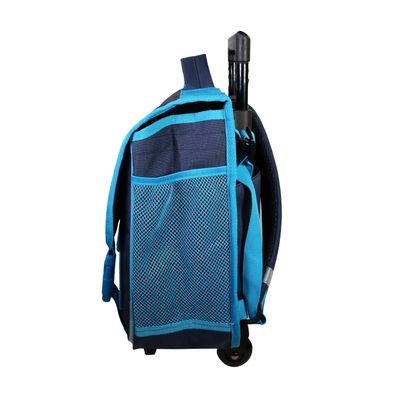 Cartable à roulettes Jurassic World - 2 compartiments - bleu - Bagtrotter