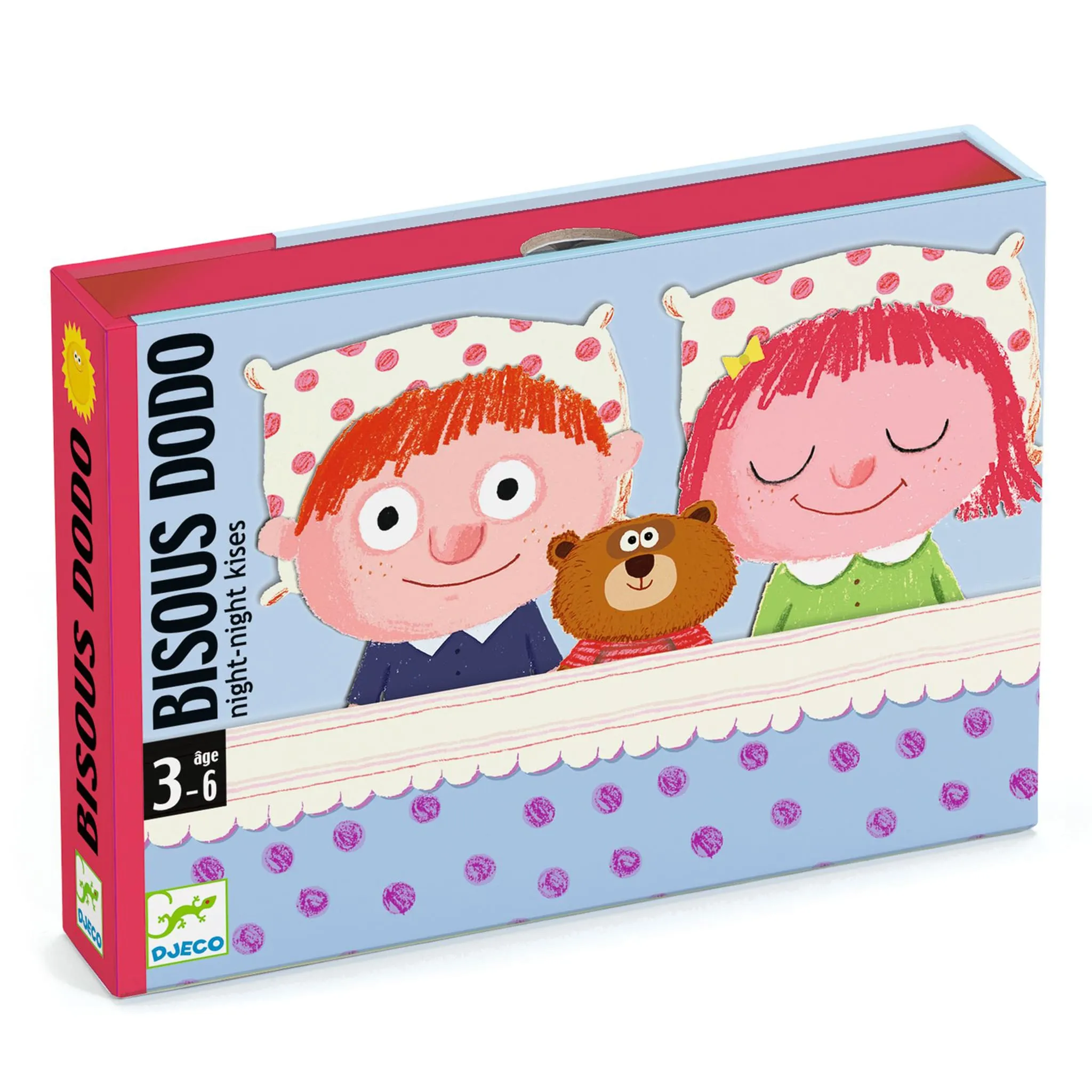 Djeco Jeu Bisous Dodo pour Rituel du Coucher