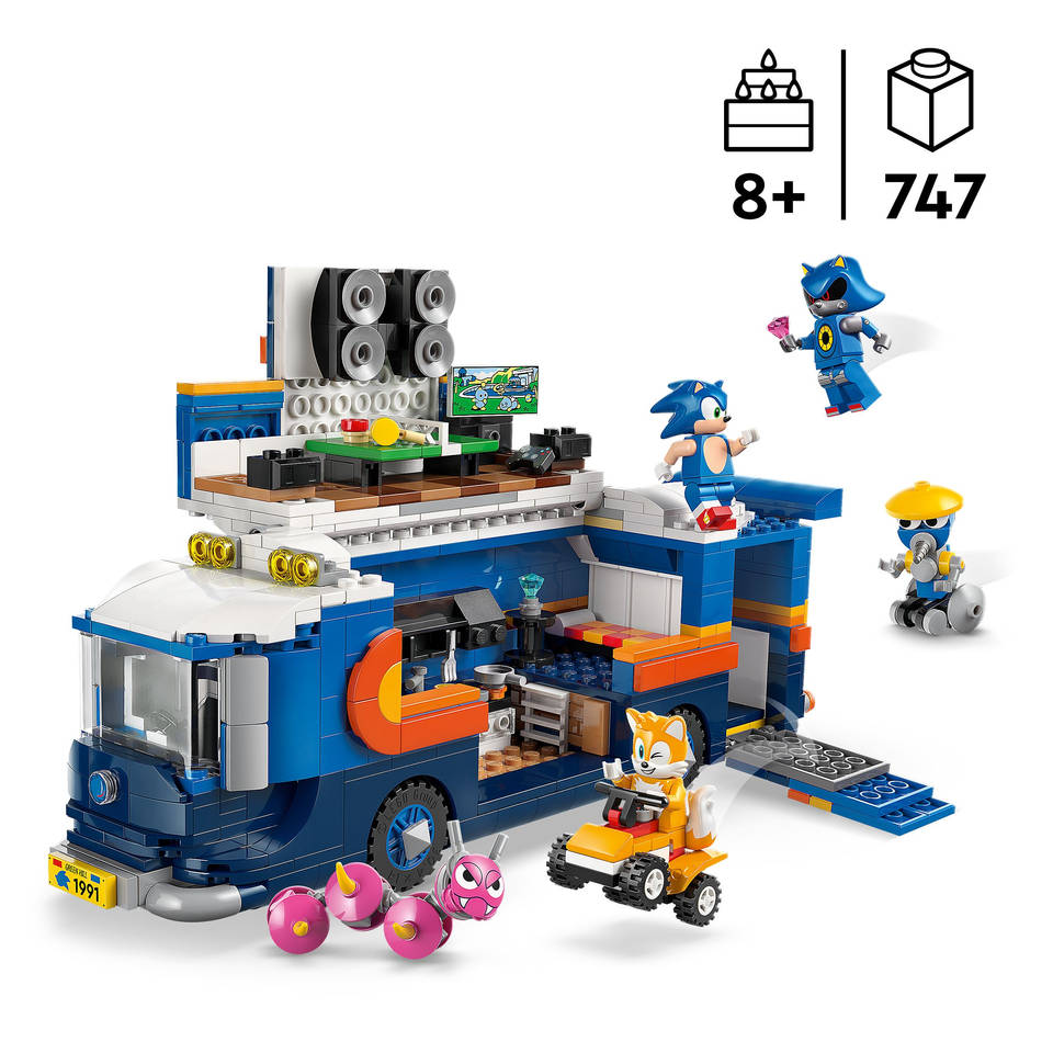 LEGO Sonic team Sonic commandotruck 77006