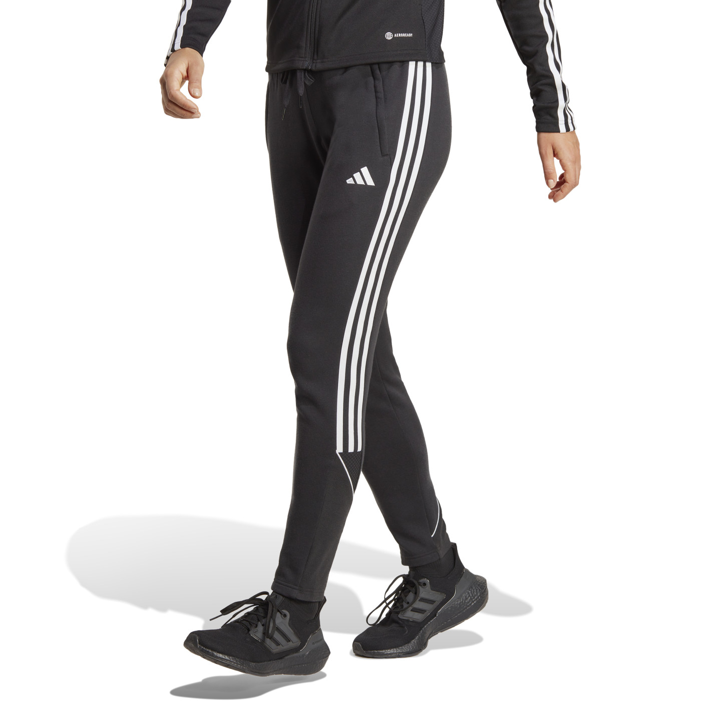 Adidas Tiro 23 Sweat Trainingsbroek Dames Zwart