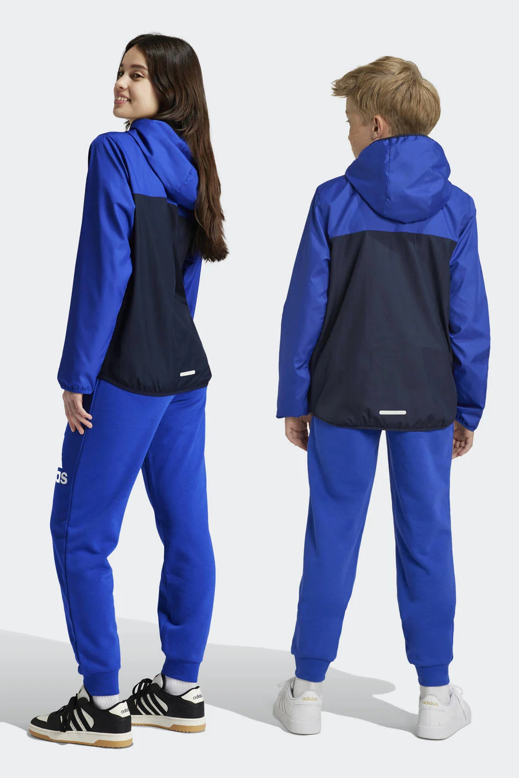 adidas joggingbroek blauw
