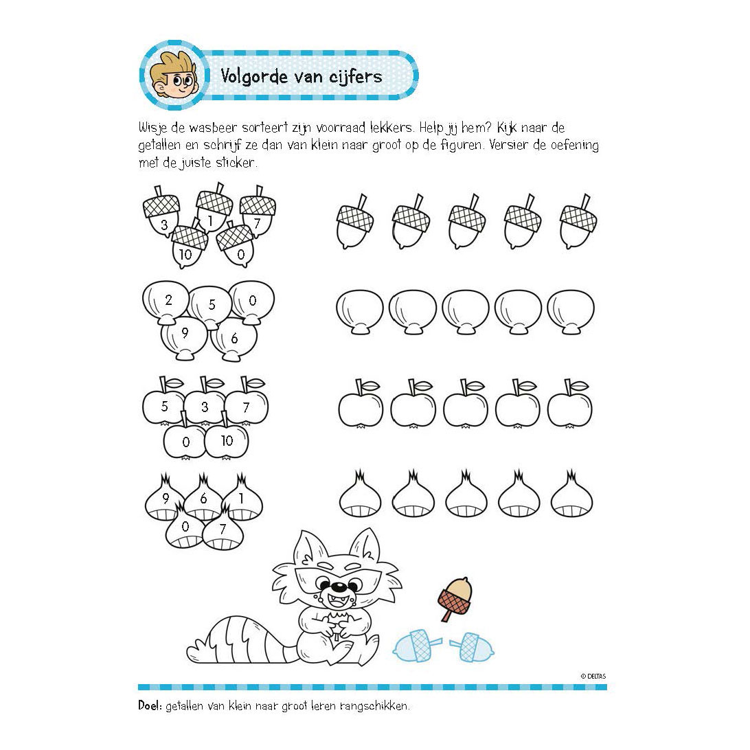 Oefenboek met Stickers - Leuke Rekenoefeningen (6-7 jaar)