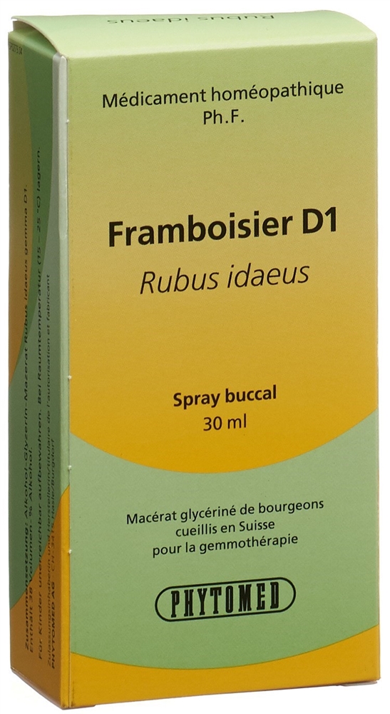 PHYTOMED Rubus idaeus liq 1 D Spr 30 ml