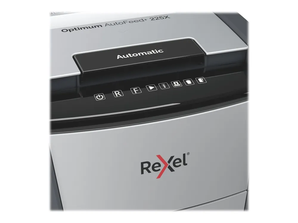 Makulator Rexel Optimum AutoFeed  225X krydsmakulering 4x25 mm (P-4)