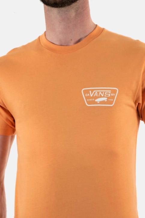 Tee shirt vans full patch d051 tan/whit