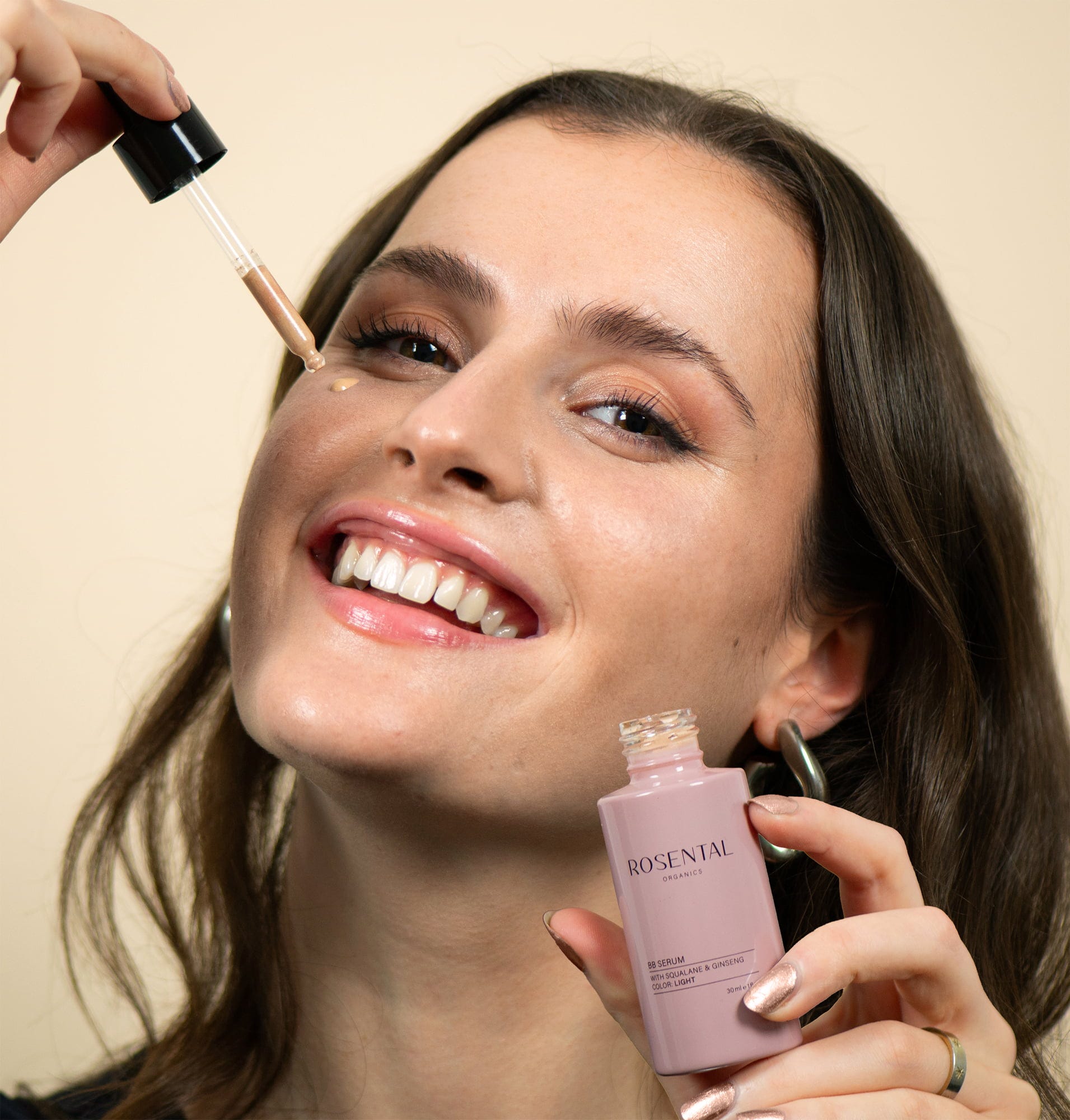 Rosental Organics  BB Serum, Light (30 ml)