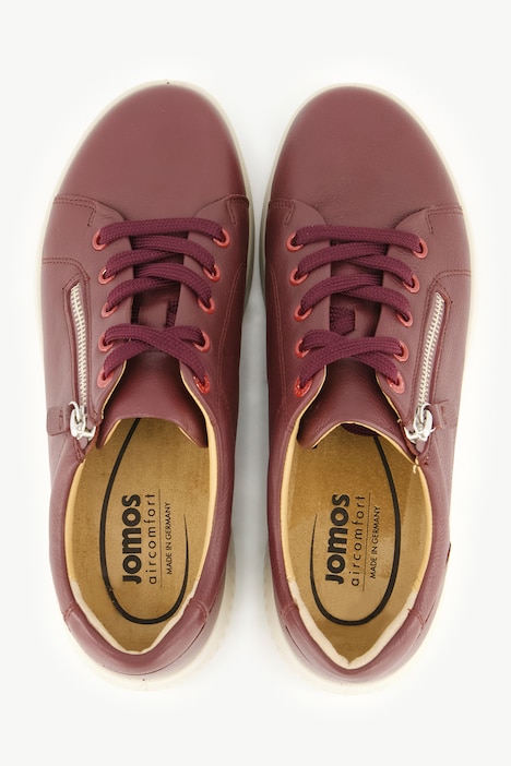 Jomos Leder-Sneaker, Air Comfort, Zipper, Weite K