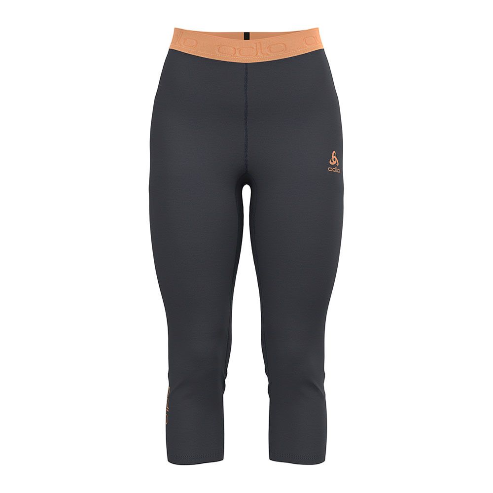 Odlo REVELSTOKE PW 150 - Sous-couche Femme india ink melange/live wire