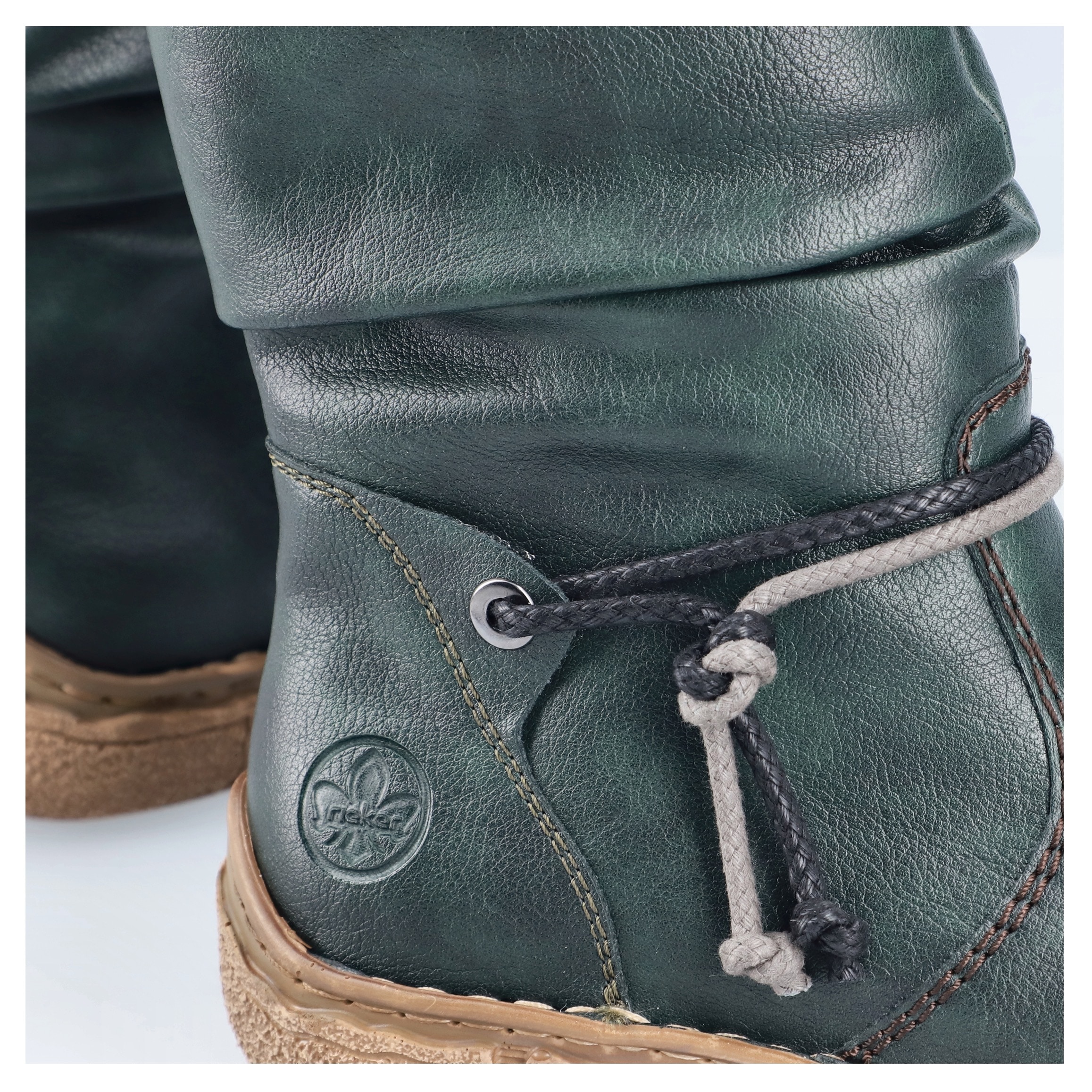 Rieker Winterboots  , Winterstiefelette, slouchy Schaft, Reissverschluss, mit Warmfutter