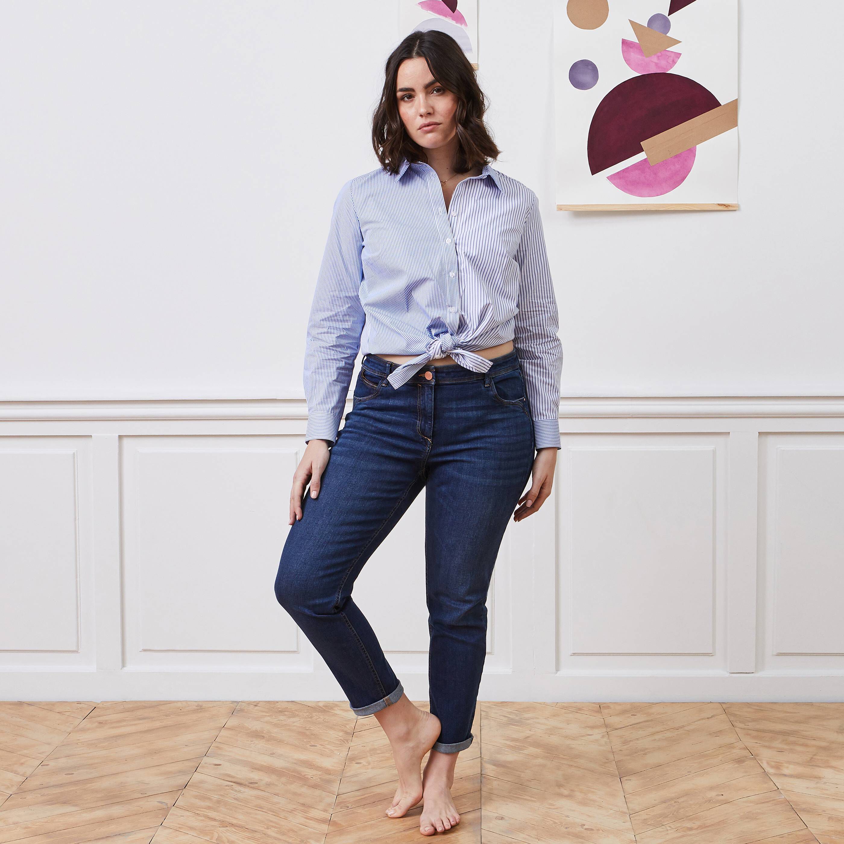 Jean slim raccourci TOKYO femme - RINSE