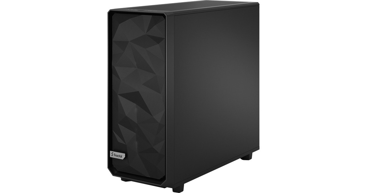 Fractal DesignMeshify 2 XL big tower behuizing  (Zwart | 2x USB-A | 1x USB-C | Tempered Glass)
