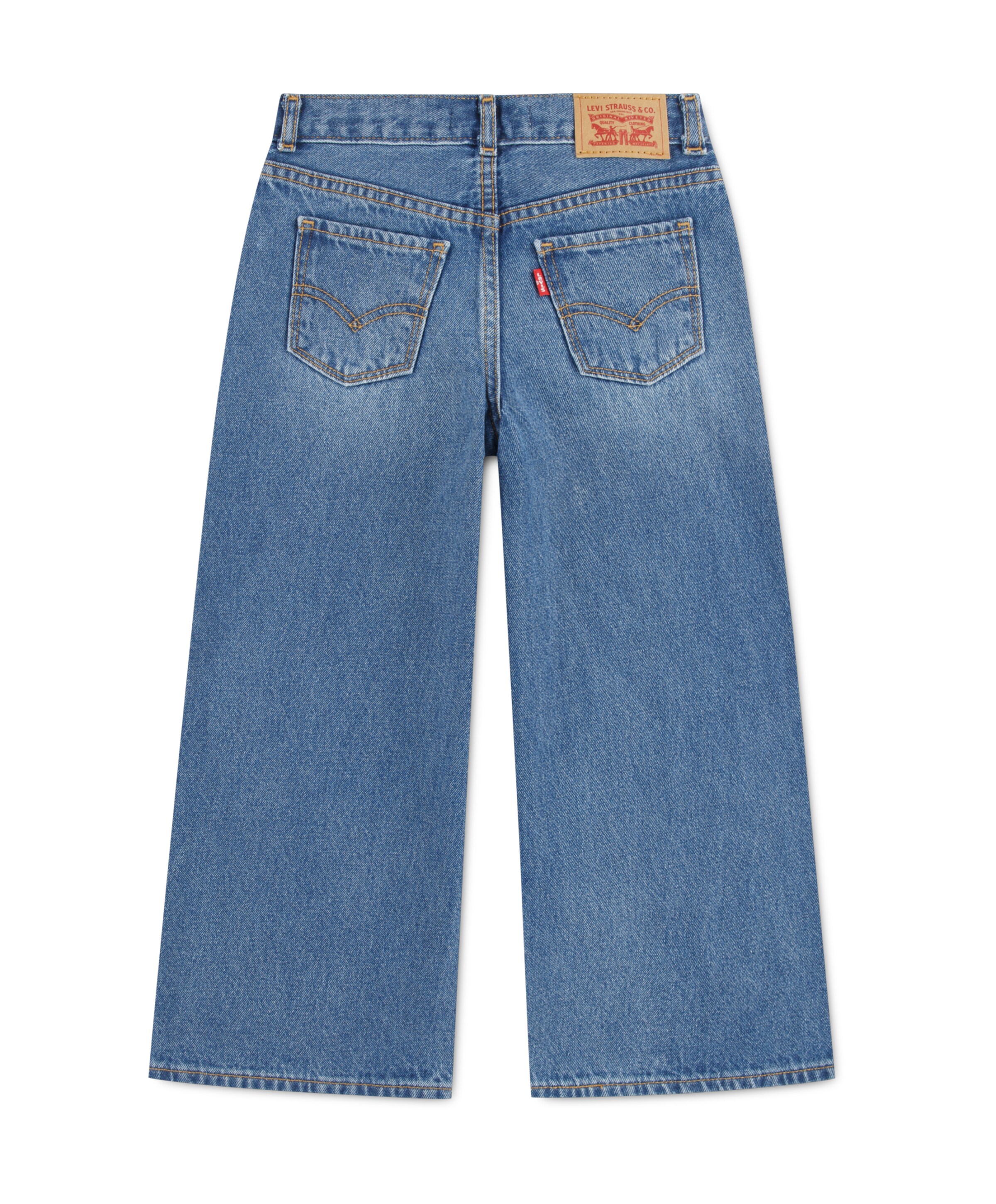 Levi's LVG High rise bagg meisjes jeans blauw