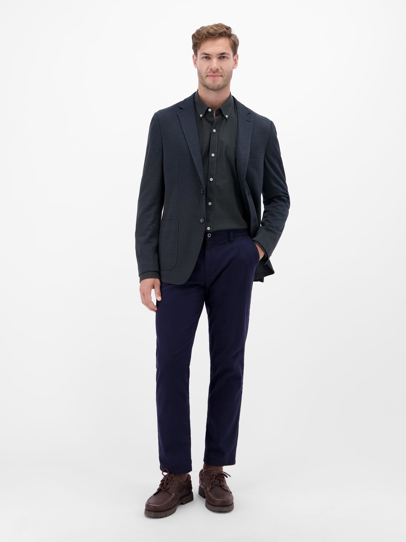 Twill-Sakko in KURZGRÖSSEN