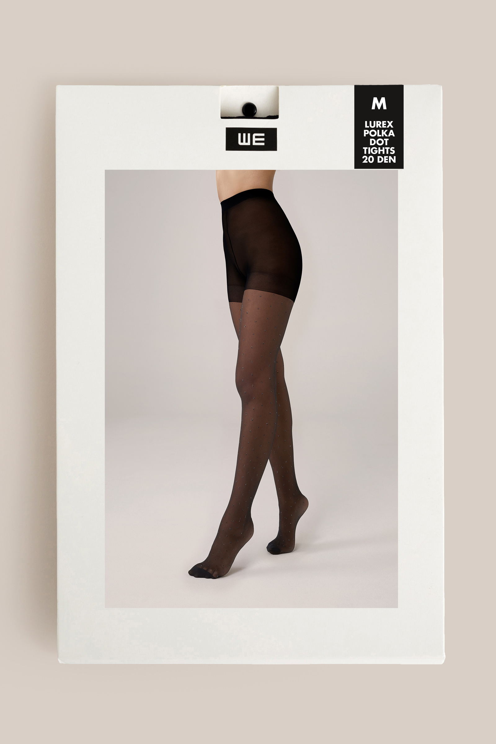 panty met dessin WE Fashion Zwart