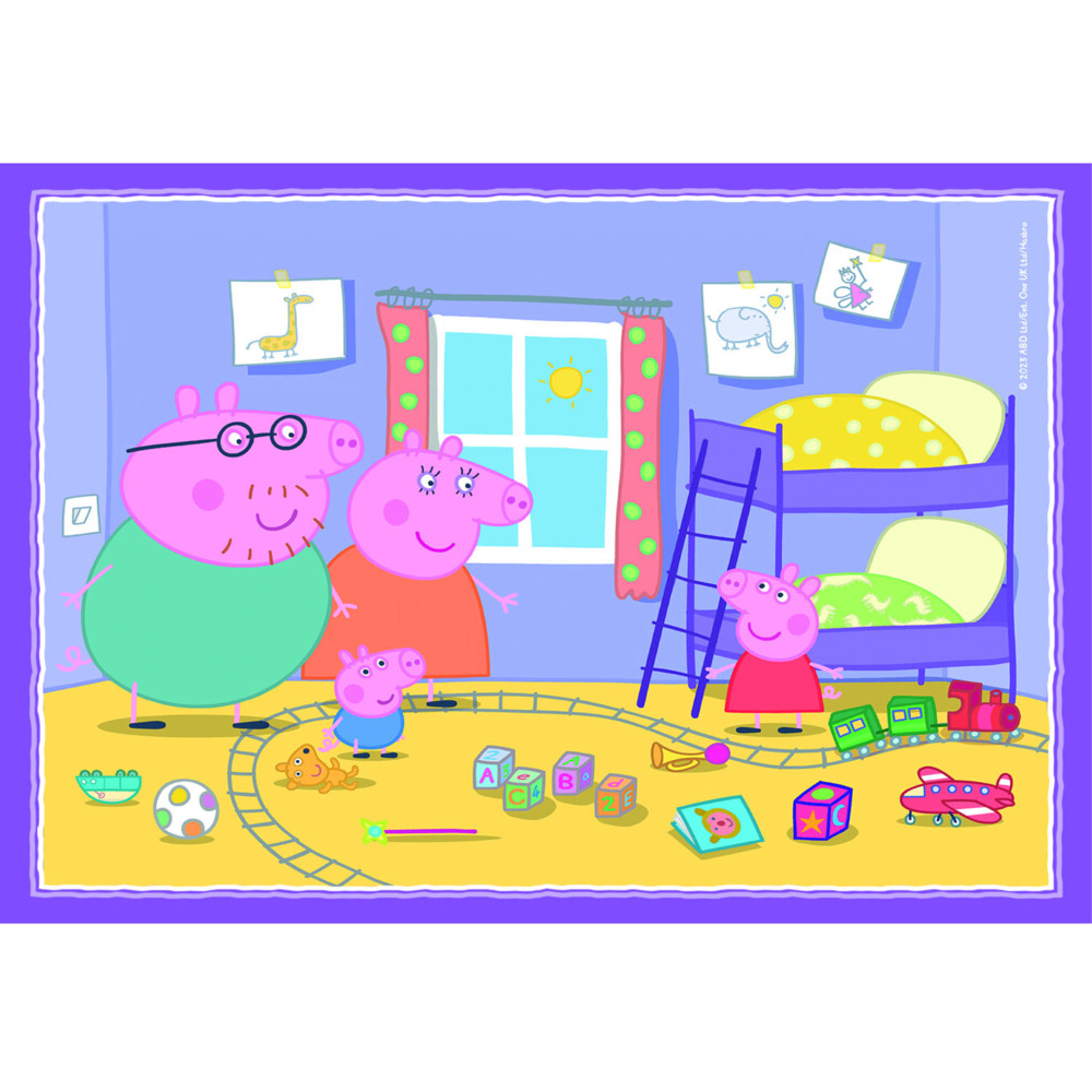 Clementoni Puzzel 4-in-1 Peppa Pig