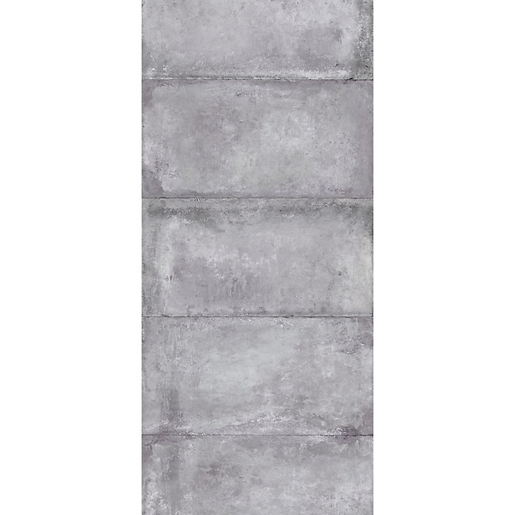 Panneau mural salle de bains 100 x 210 cm, Schulte DécoDesign Décor, gris antico