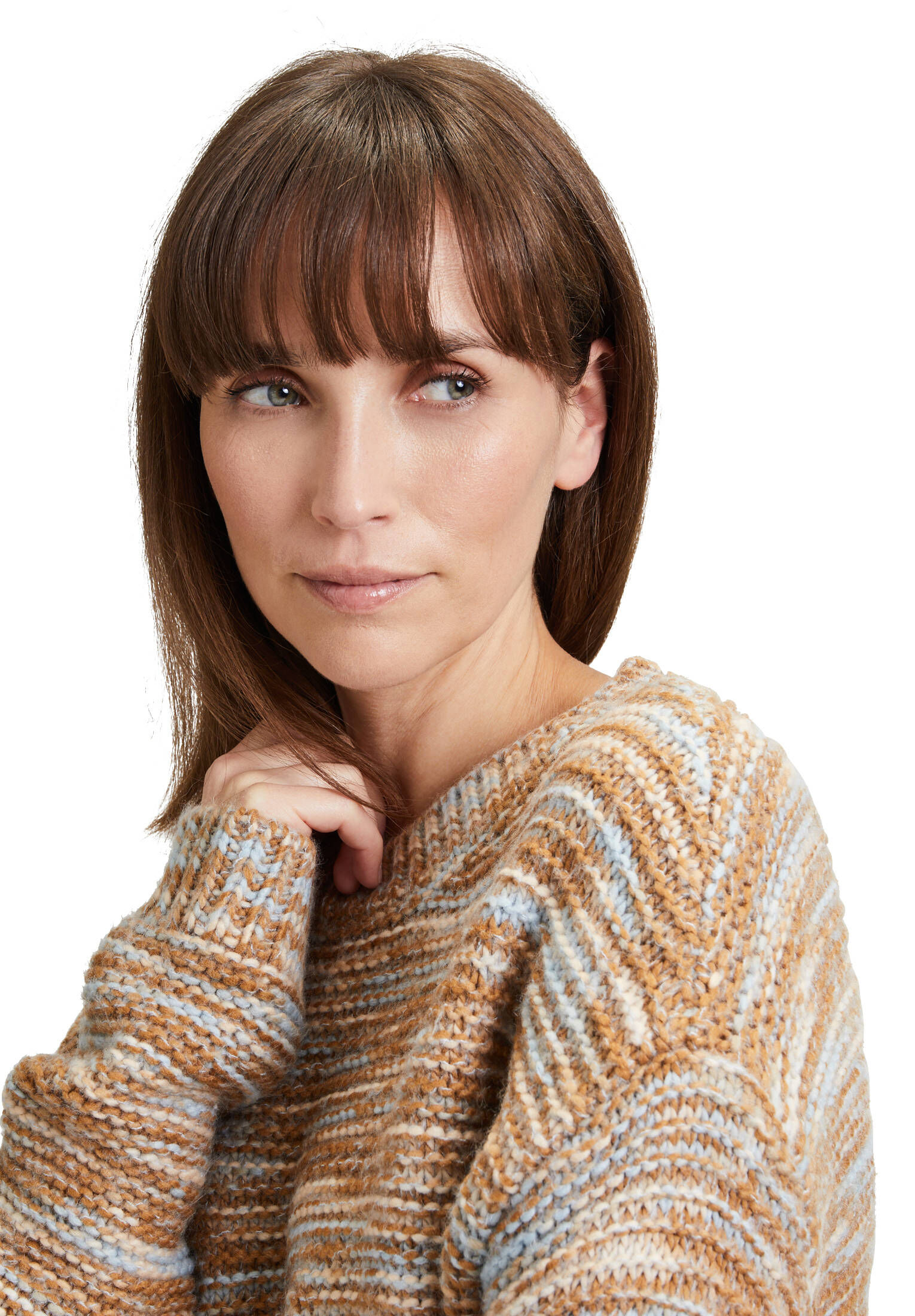 Betty & Co| Damen Strickpullover mit Struktur