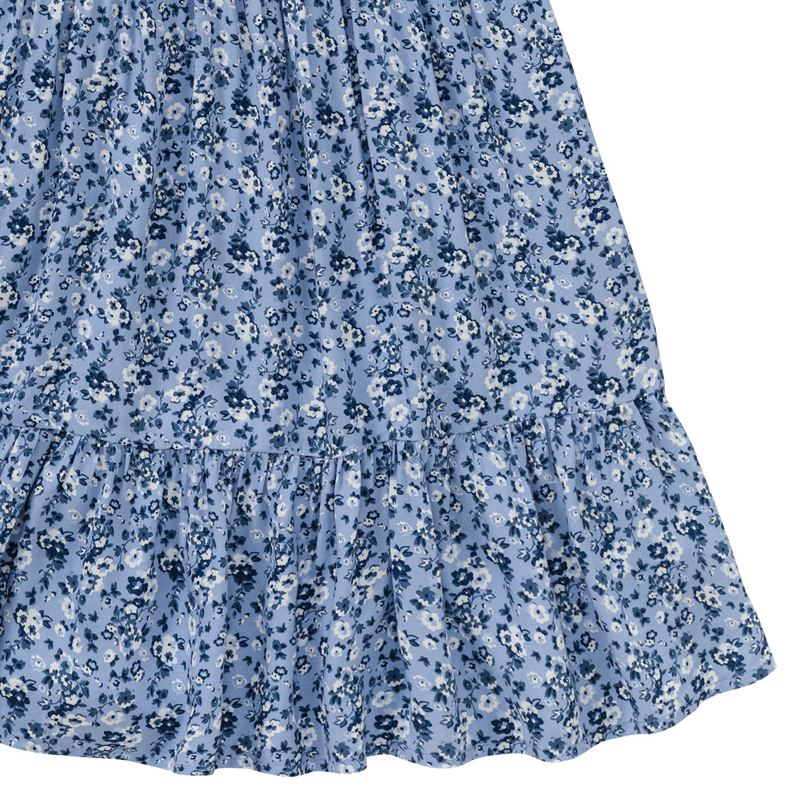 Beatwear Mädchen Kleid mit Blumen allover hellblau