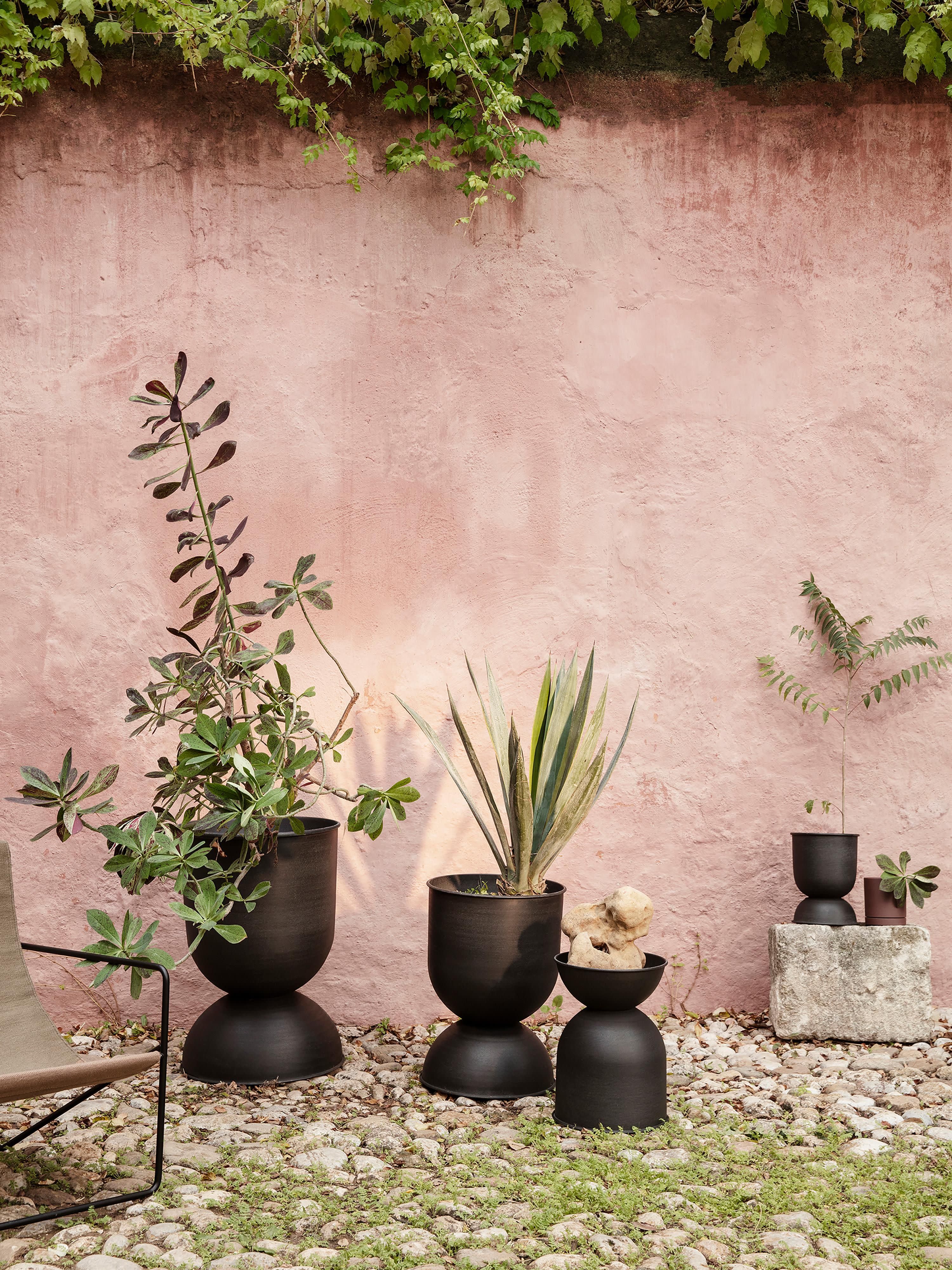 Plantenpot Hourglass, H 73 cm