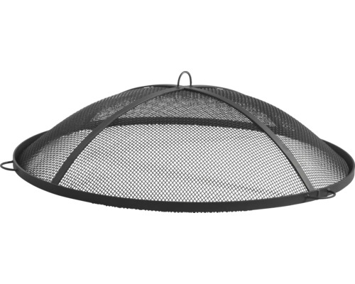 Vonkenvanger voor Cook King vuurschaal 79 cm, zwart
