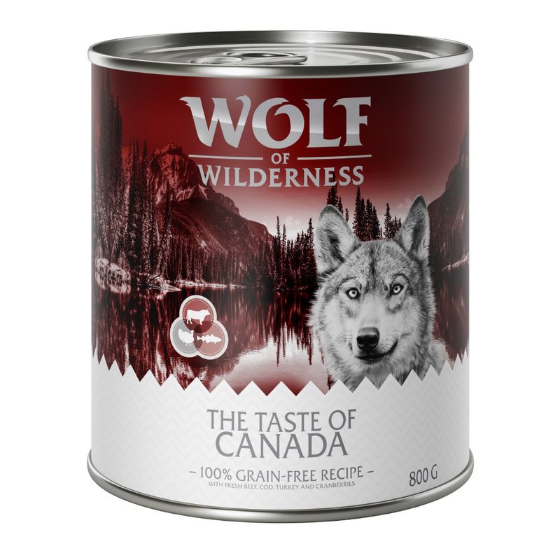 Lot Wolf of Wilderness Adulte - Single Protein 24 x 800 g