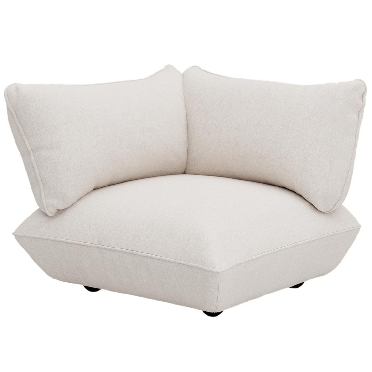 Fatboy Sumo hoekbank links recycled bouclé Creme