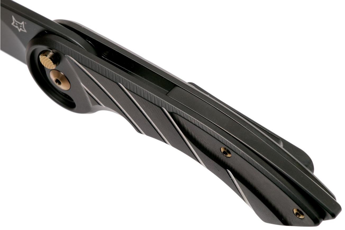 Fox Knives Radius FX-550 TiB Titanium Black zakmes