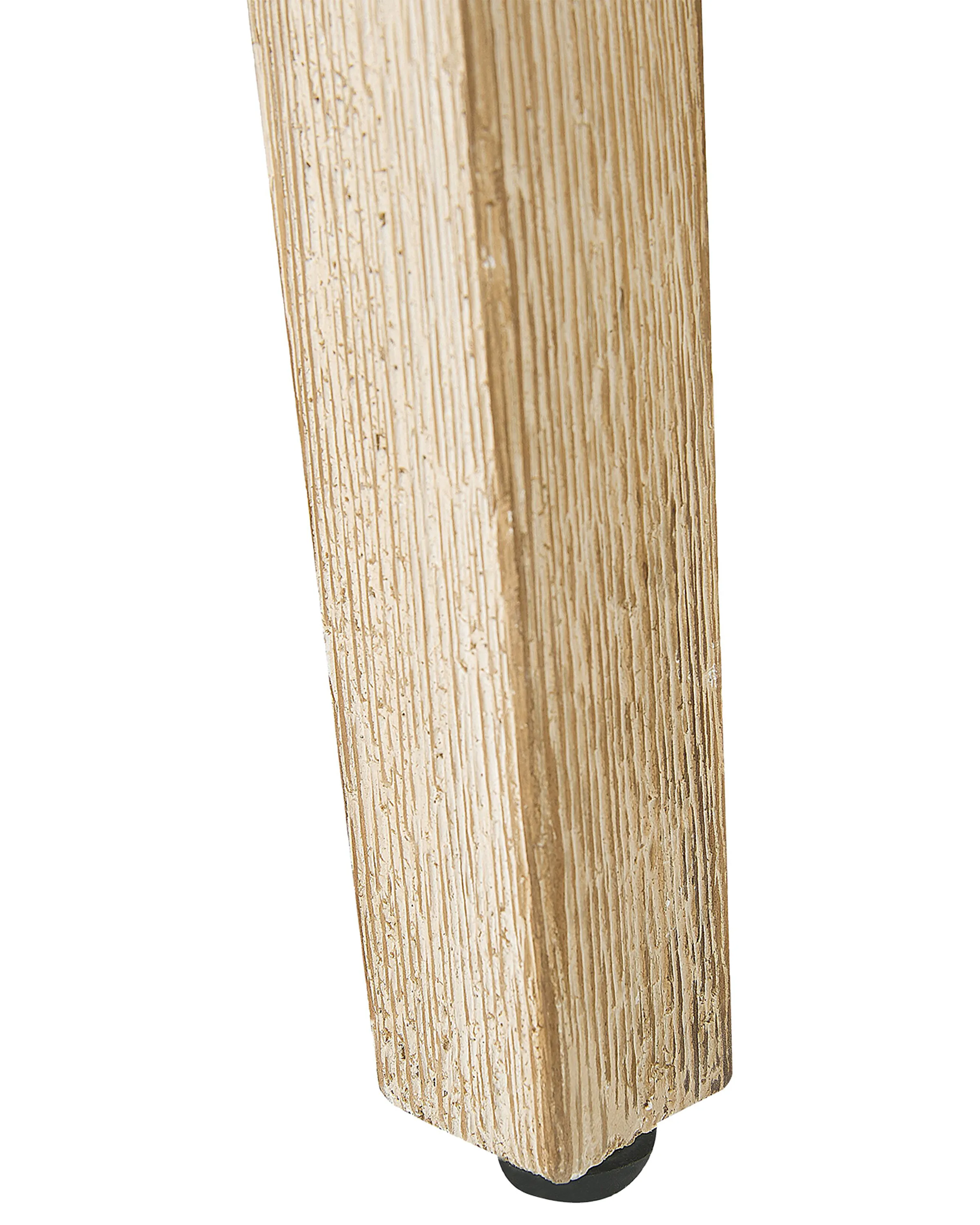 Set van 2 stoelen met zitkussen OLBIA Gebroken wit