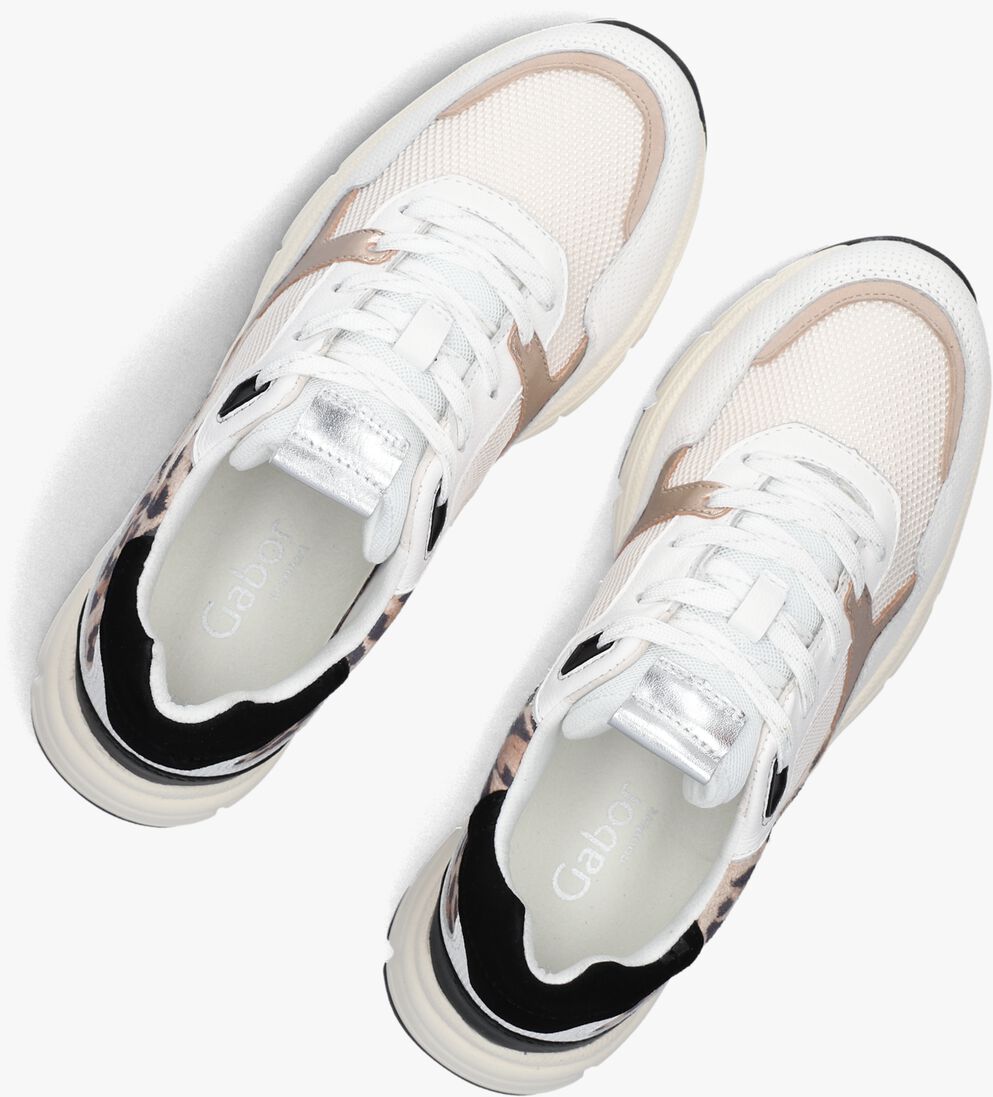 witte gabor lage sneakers 605