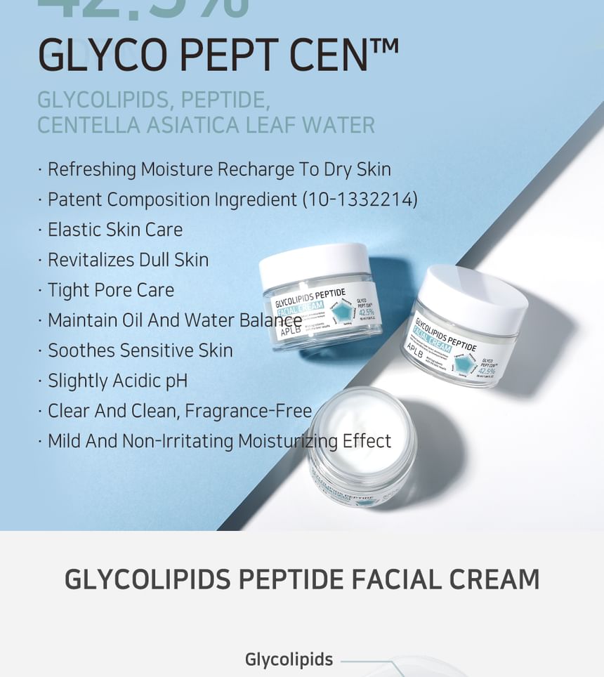 APLB - Glycolipiden Peptide Gezichtscrème