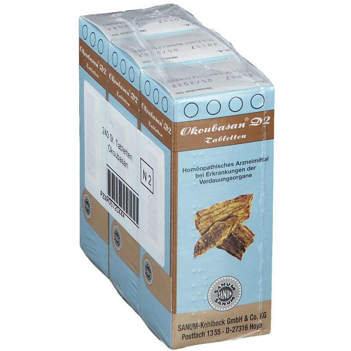 Okoubasan D2 Tabletten