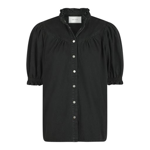 Neo Noir Avalon Denim Skjorte, Black, 40