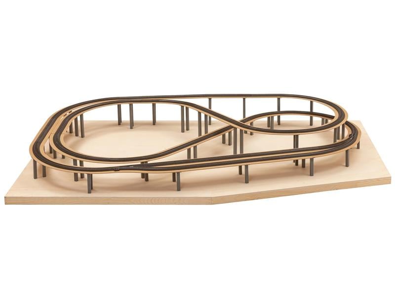 NOCH Easy-Track Trassenbausatz Andreastal H0 Grundlage für Ihre individuelle Modellbahn Anlage