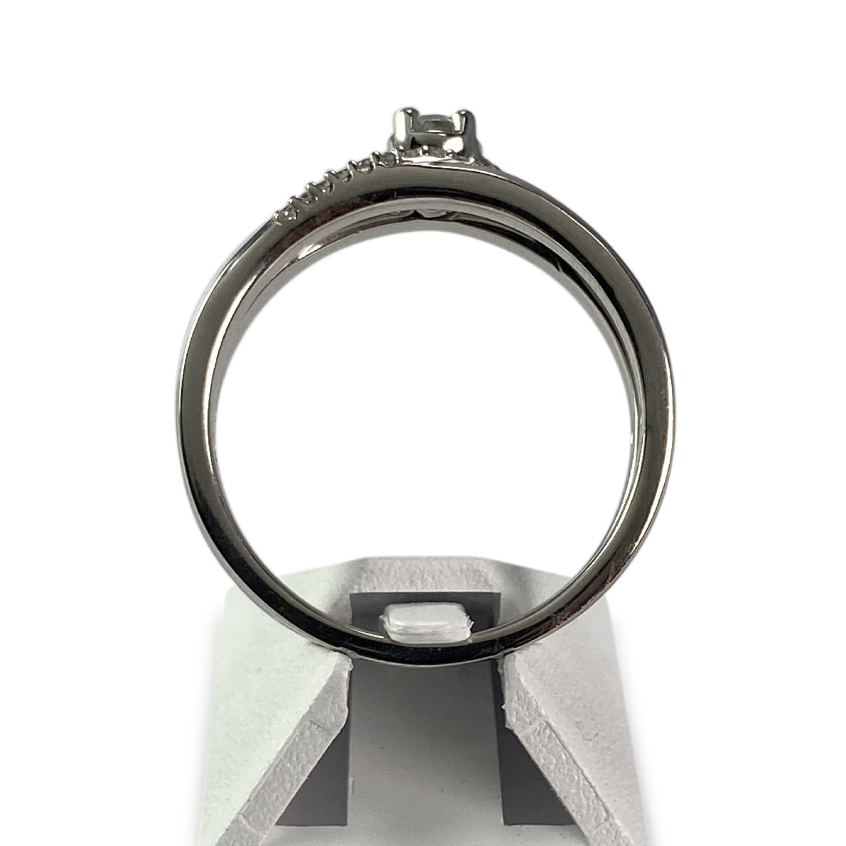 Bague duo d'occasion or 750 diamant