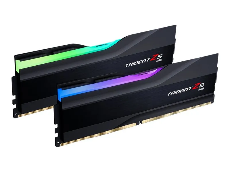 G.SKILL Trident Z5 RGB - DDR5 - sæt - 32GB: 2 x 16 GB - DIMM 288-PIN - 6400 MHz - CL32 (32-39-39-102) - 1.40 V - ikke bufferet - ikke-ECC