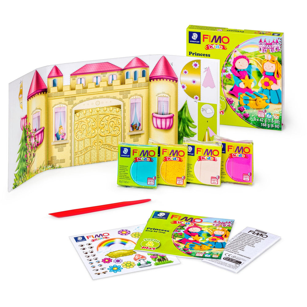 Køb Staedtler Modeling Clay Fimo Kids Princess 4X42 G