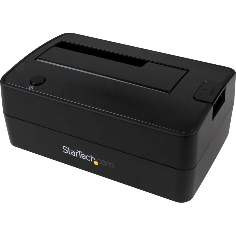 StarTech.com Station d'Accueil pour Disque Dur USB 3.1 à SATA à Baie Unique, Dock pour Disque Dur USB 3.1 (10 Gbps), Station d'Accueil pour HDD/SSD Externe 2.5/3.5