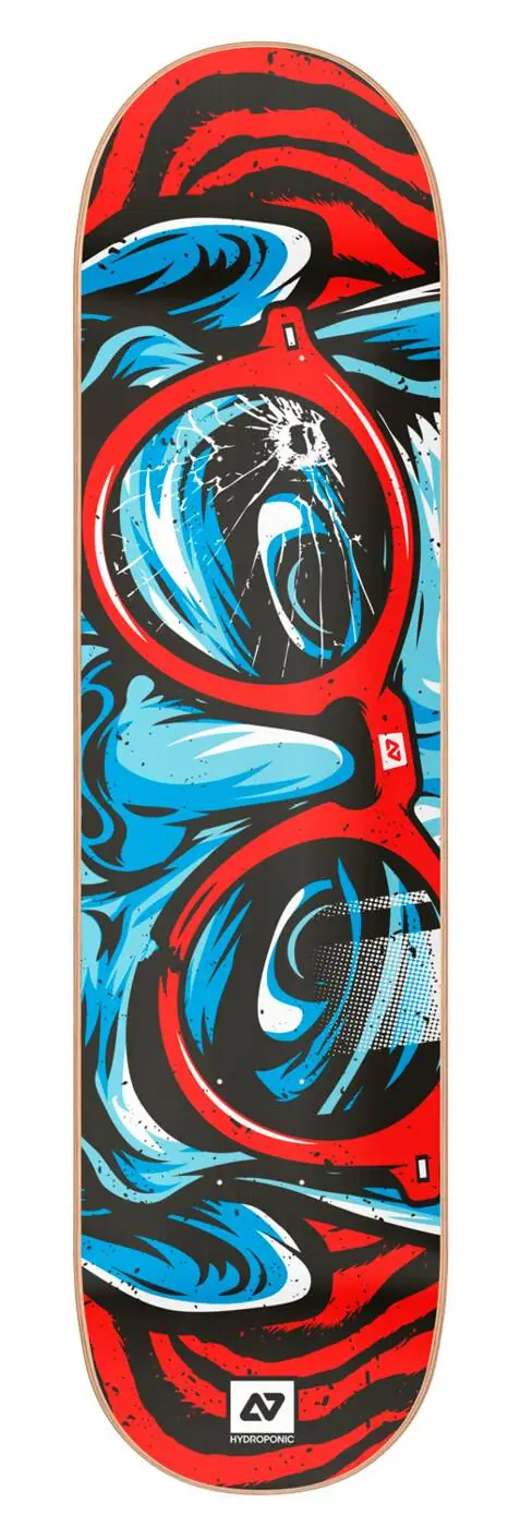 Hydroponic Glasses Skateboard Deck | SkatePro