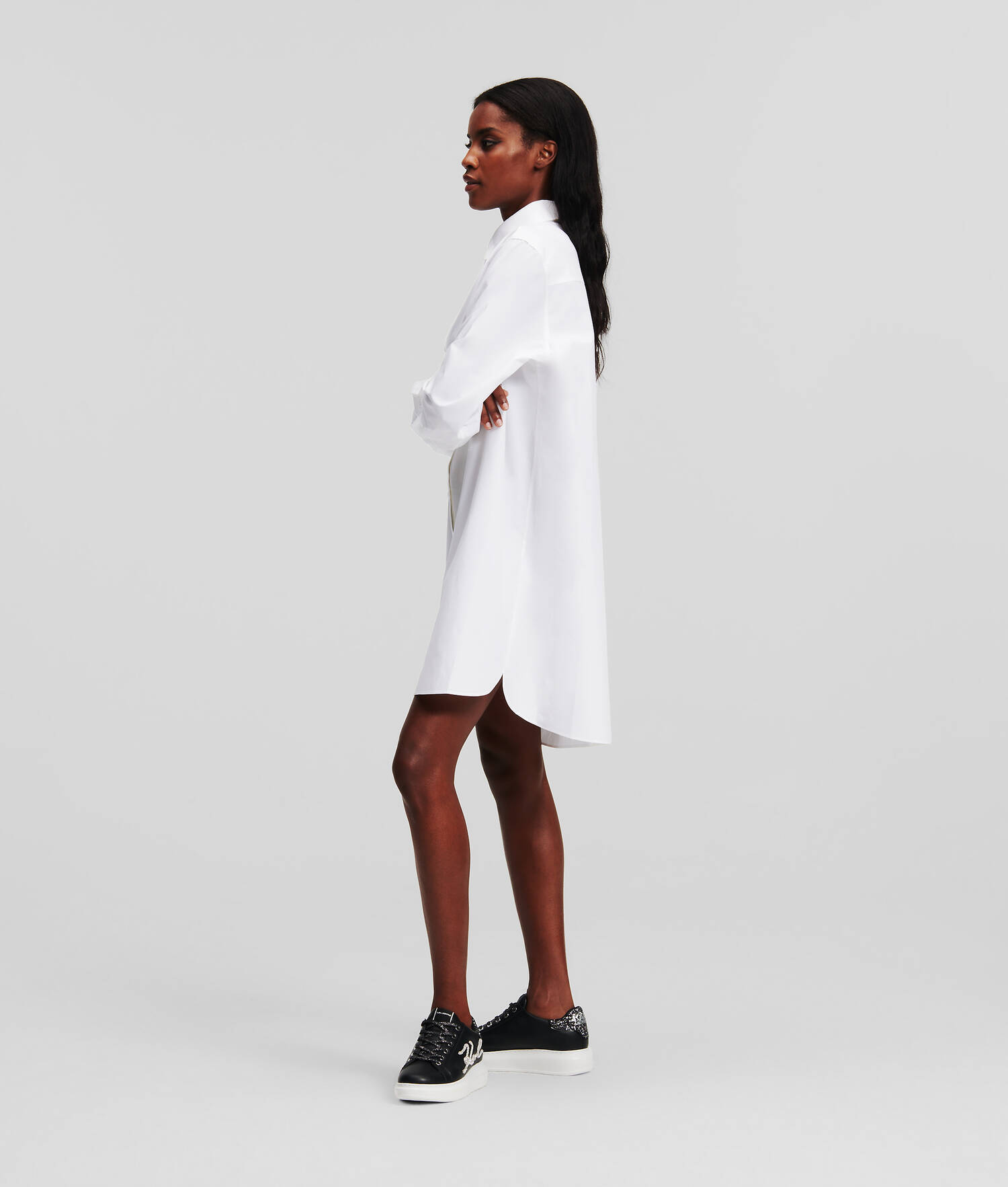 CHEMISE TUNIQUE AVEC STRASS K/IKONIK
