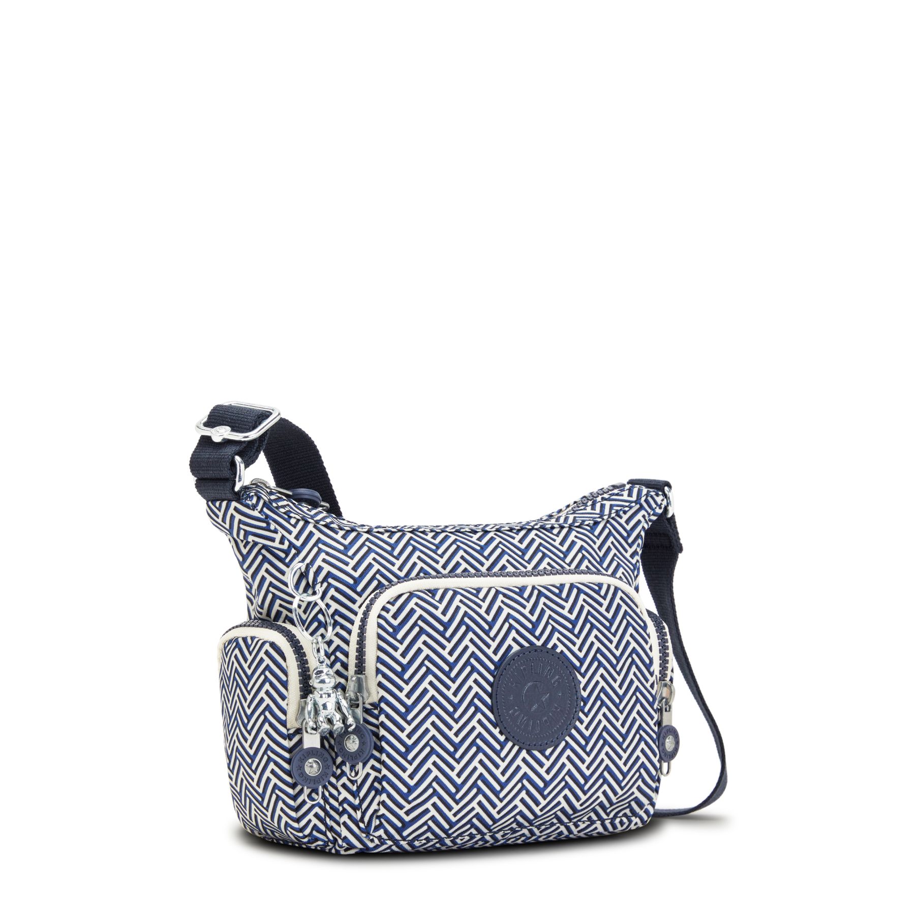 GABBIE MINI Petit sac à bandoulière avec sangle réglable - Urban Chevron